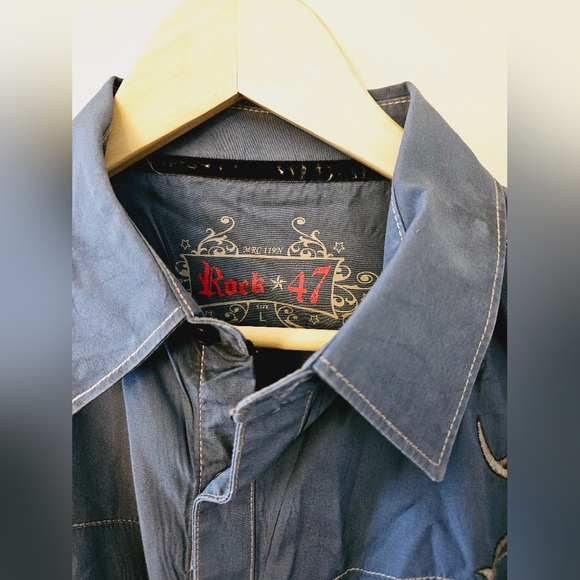 Rock 47 Men's Shirt - Picture 7 of 13